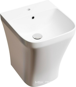 Раковина-моноблок 365*400 мм, подвесная, цв. белый ZZ Ceramica Nova Dion CN6067