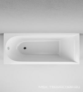 Ванна акриловая 170х70 см (без каркаса, панели и сифона),  AMPM Spirit W72A-170-070W-A2