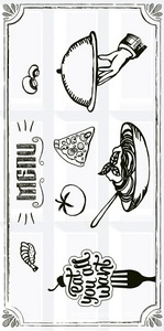 Декор Azori Вог Декор VOGUE Breakfast 4 40,5х20,1 583012014