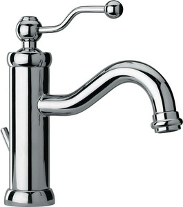 Смеситель для раковины, c д/к, (цв.хром),  ZZ Paini Duomo 88CR211KM