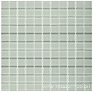 Мозаика Bonaparte Мозаика стеклянная White glass (25x25x4) ZZ 30x30