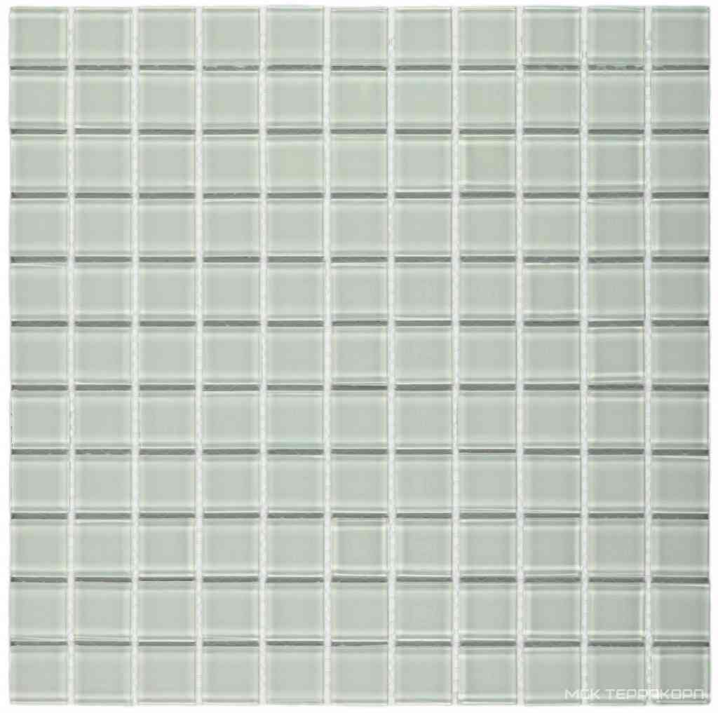 White glass (25x25x4) ZZ 30x30