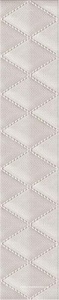 Декор Azori Illusio Бордюр  Bianco ''Geometry'' XX6.2x31.5 584281003