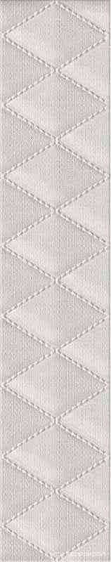 Бордюр Illusio Bianco ''Geometry'' XX|6.2x31.5