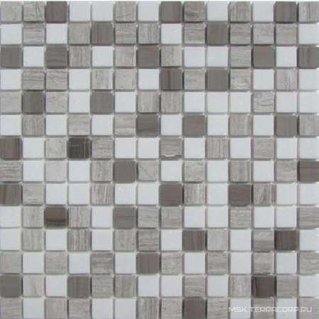 Мозаика из камня на сетке М20-132-20Т ZZ |30.5x30.5