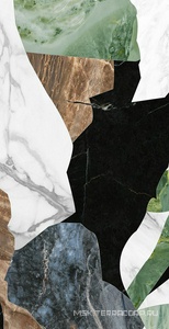 Керамогранит для пола и стены Fusure Ceramic Ariostocratic Style Light Luxury FSS12036 Pol 60x120 FSS12036