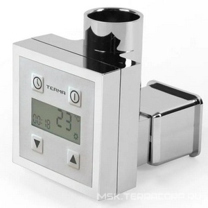 Полотенцесушитель электрический "" 1200*600 мм, пульт КТХ3 слева, цвет хром ZZ Ника ЛМ-2 ЛМ2 120/60/КТХ3/левый