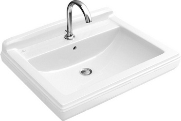 Раковина Villeroy & Boch Hommage 7101 75R1 alpin CeramicPlus| 75x27x58