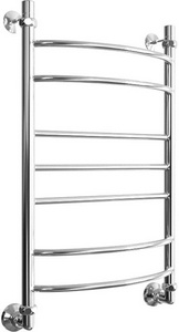 ОБРАЗЕЦ  Полотенцесушитель водяной 80х50 см, П7, комплект уголоков гайка/гайка 1/3*4  в комплекте, цв. хром глянец KL Двин G 4657771779619 (товар 4627086038671)