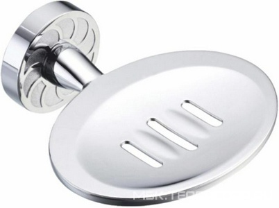 Мыльница Wasserkraft Isen K-4069, настенная, хром глянец ZZ Wasserkraft isen K-4069