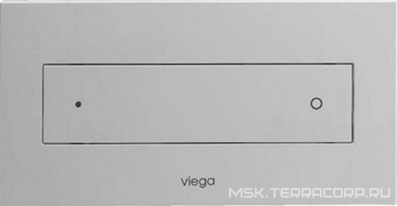 Кнопка для унитаза, пластик, мат.хром (8332.1) Т5 Viega  ZZ Viega Style 00168704