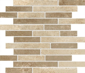 Мозаика Гранит Стоун Базальт Беж/Коричневый 2  полиров/мат PGR/MR XX  30x35,8