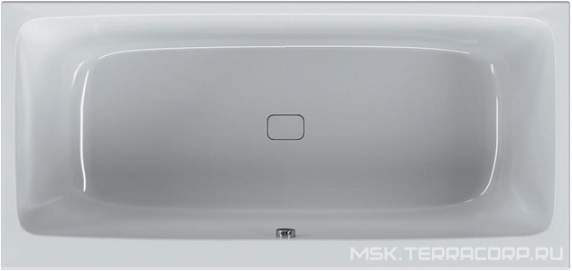 Ванна акриловая  170x80 см, без каркаса и слива-перелива, ZZ AMPM FUNC W84A-170-080W-A