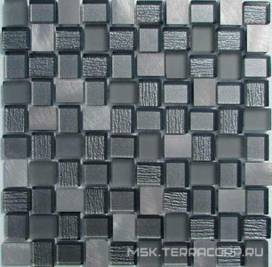 Мозаика Мозаика из стекла на сетке SA10-074 |27.2x27.2 Спектр-М Микс стекло SA10-074
