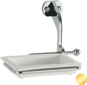 Мыльница настенная, (цв.золото),  ZZ Kerasan Waldorf 740991