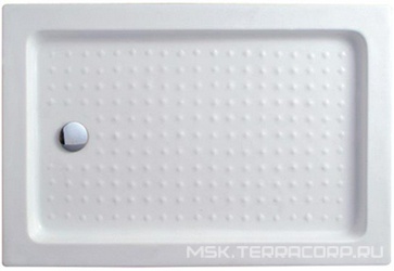Поддон душевой 900х800h150мм, прямоугольный, отв. слива 90мм, (сифон крышка цв.хром, мет каркас, ножки в компл.), акрил цв.белый, Cezares ZZ