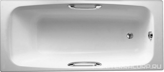 Ванна Diapason 170x75 без ножек и ручек ZZ