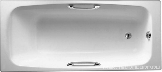 Ванна  170x75 без ножек и ручек ZZ Jacob Delafon Diapason E2926