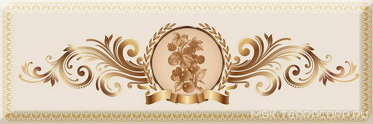 Decor Medallion Fruits 01 XX |10x30