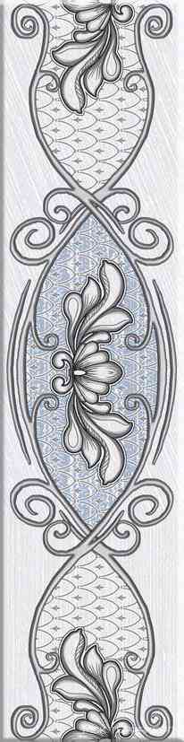 Бордюр Chateau Grey "Classic"XX |4.7x20.1