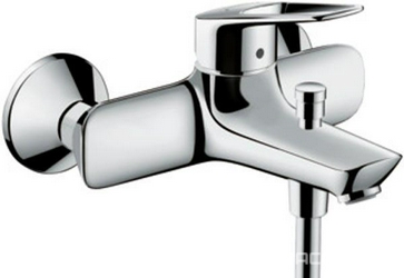 Смеситель Hansgrohe Novus Loop 71340000 для ванны с душем| 22x9x21