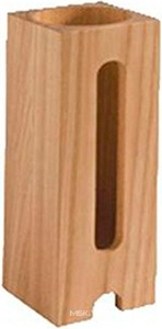 Диспенсер для ватных дисков 70хh200х70мм, крепёж на магнитах, для зеркал арт.Ф379 11 / А380 B1, (цв. NH каштан),  XX Villeroy & Boch My nature B00158NH