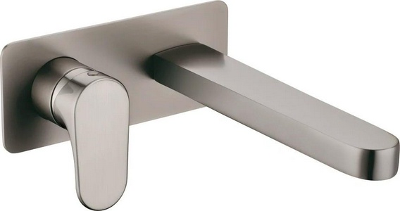 Смеситель для раковины  455-NB С ВНУТРЕННЕЙ ЧАСТЬЮ, цв. никель, ZZ Boheme Spectre 455-NB