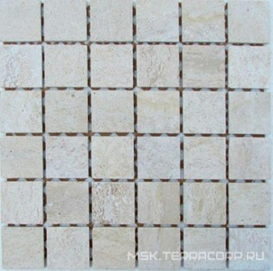 Мозаика Спектр-М Натуральный камень Мозаика из камня на сетке Т20-175-48Т ZZ |30.5x30.5