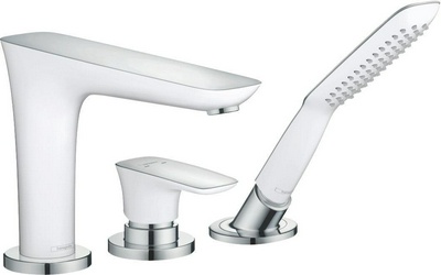 Смеситель Hansgrohe PuraVida 15432400 на борт ванны| 7x23x26