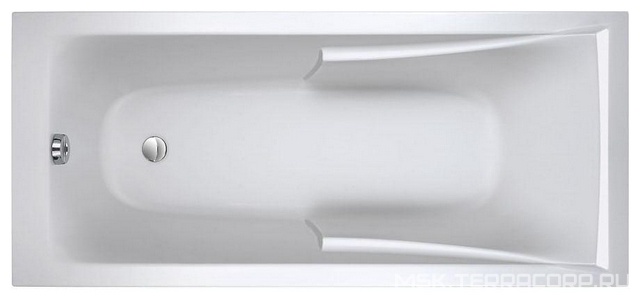 Ванна акриловая 180x80 см, БЕЗ слива-перелива, ножки в комплекте ZZ Jacob Delafon Corvette 3 E60900-00