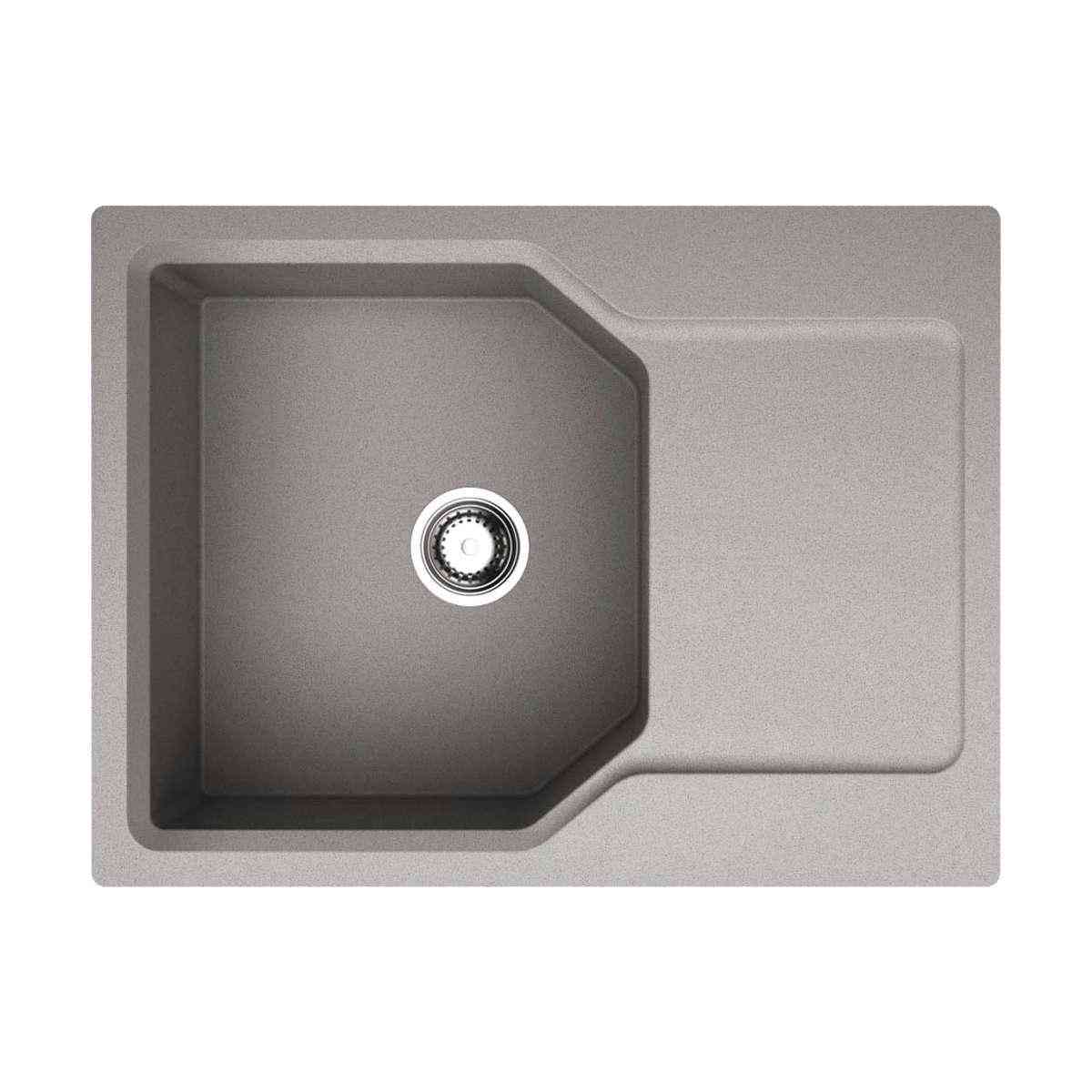 Мойка кухонная Omoikiri Yonaka 65-GR leningrad grey| 51x65x20