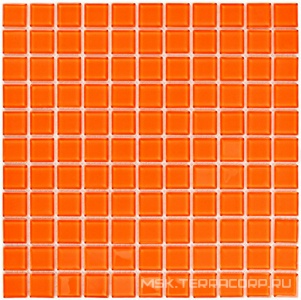 Мозаика Orange glass  (25x25x4)  30x30 Bonaparte Мозаика стеклянная n156320