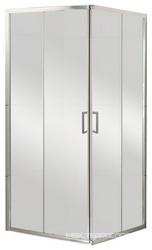 Душевой уголок 900х900хh1850мм, квадрат, (стекло прозрачное 5мм, фурн.цв.хром), Uno ZZ