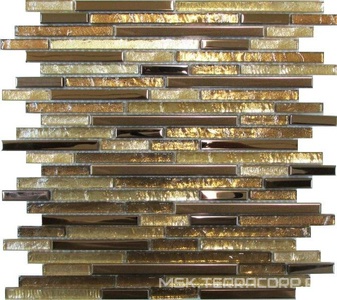 Мозаика Мозаика из стекла на сетке SK10-028 |30x34 Спектр-М Микс стекло SK10-028