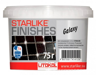 Добавка д/затир.Starlike GALAXY перламутр 0,075 кг. ZZ Litokol Starlike Finishes n078201