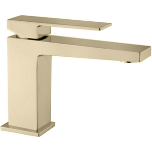 Смеситель для раковины,  с д/к, (цв.золото матовое),  ZZ Webert Pegaso PE830102794