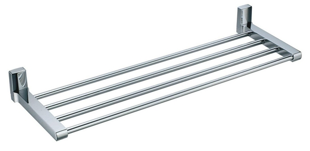 Полка для полотенец Leine 63,5 см, крепеж в комплекте, хром ZZ Wasserkraft leine K-5011