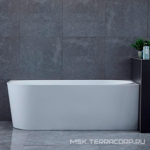 Ванна 1700х800хh580мм, угловая R Правая, интегрир.слив перелив, д/к цв.хром в компл.,(акрил цв.белый), Vincea ZZ Vincea Ванны VBT-402-1700R