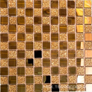 Мозаика Мастера Керамики Glass Мозаика A46 (чип 23x23) ZZ 30х30