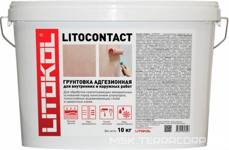 Грунтовка LITOCONTACT10 кг ZZ Litokol Универсал n157885