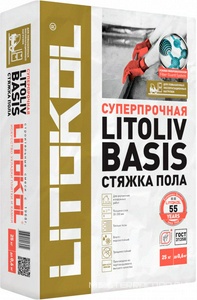 Выравнивающий раствор LITOLIV BASIS 25кг. ZZ ПП Litokol LitoLiv n160094