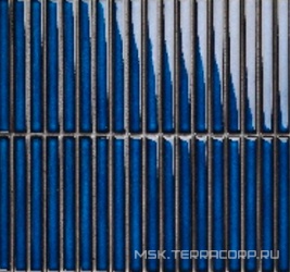Mosaic 1.5х14.5 Y15FW05 Синий глянцевый 29.4х31.3