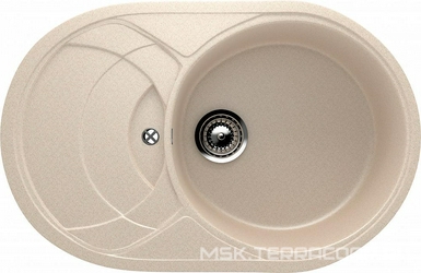 Мойка кухонная Ulgran U-110-328 бежевая| 50x77x19