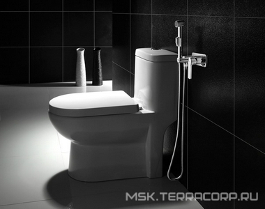 Комплект гигиенического душа (смеситель с внешней и встраив.частью, лейка, шланг, кронштейн с подводом воды 1/2), цв.хром Lemark Plus Grace LM1519C