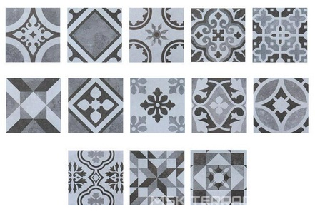 Керамическая плитка для пола и стены DeShun Ceramics Art Decor MIX  DC31 20x20 DC31