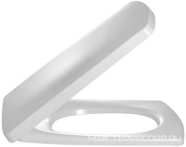 Крышка-сиденье к унитазу с микролифтом, белая  ZZ Jacob Delafon Escale E70004-00