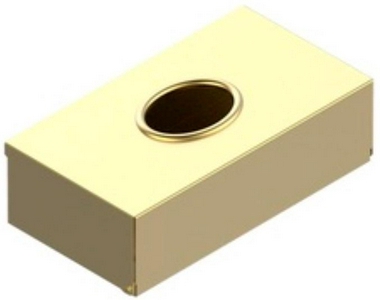 Салфетница 245х130хh70mm / возможен настенный монтаж (цв. латунь (Luxbrass))  ZZ THG Versailles G14-D03-00704