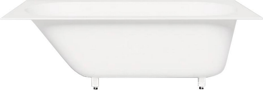 Ванна 170х75хh60cм,, литой камень Solid Surface цв.белый матовый, литые ножки,  ZZ LOFO LOFO UM12222