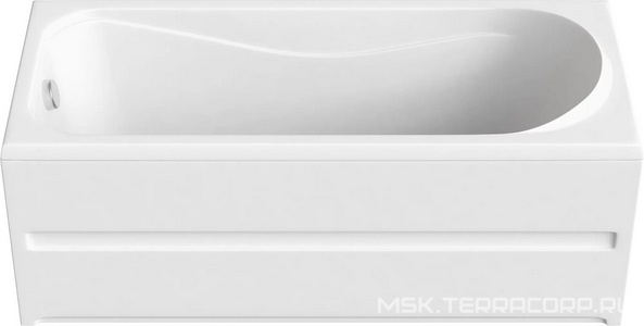 Ванна акрил.  160х70, БЕЗ каркаса, БЕЗ слива\п, ЗАП.ЧАСТЬ ZZ Bas Стайл n008041