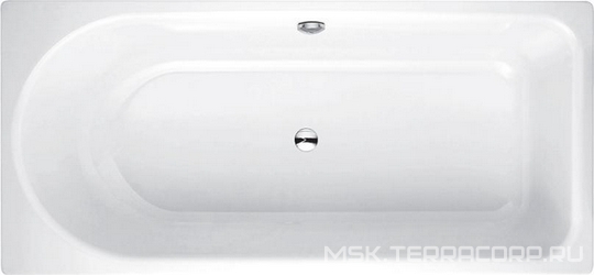 Стальная ванна Bette  8854 перелив сзади 170x75x45 Bette Ocean s135261